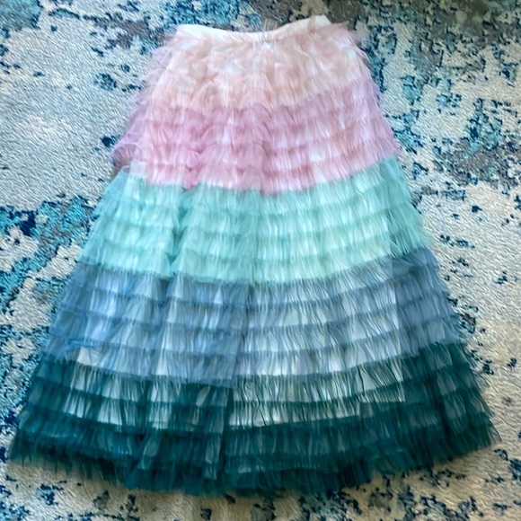 Dresses & Skirts - Hombre tulle pastel rainbow, layered skirt, large